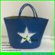LUDA palm leaf star beach straw bag fashion lady seagrass raw shoulder straw bag