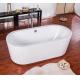 cUPC freestanding bathtub with feet seamless joint finish oval acrylic tub for USA Canada