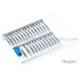 Stainless Steel Dental Screw Post And Core , Parapulpal Retention Tooth Pin