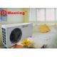 4.8KW Air To Water Heat Pump With Radiator Heating System Gray White Color Galvanized Sheet