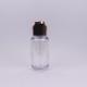 80ml Luxury PETG Dropper Serum Bottle Eye Dropper Plastic With Electroplated Head