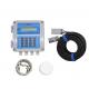 IP68 Hydrological Detection Clamp On Ultrasonic Flow Meter For PVC Material