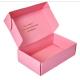 500pcs Youfu Colored Packaging Boxes Custom Logo Pink CDR PDF Pantone Color