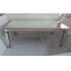 CE Home Mirrored Dining Table Rose Gold Color Large Rectangle Size