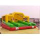 Eco - Friendly Outdoor Exciting Inflatable Sports Games With 3 Basket Hoops