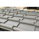 RAL7024 Textured Matt Color Coated Metal Tiles Trapezoidal SS80 Grade Valspar HDP Corrugated Metal Wall Panels AZ160