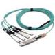 100G QSFP28 To 4x25G SFP28 Active Optical Cable SFP Patch Cable