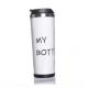 Sport Cup With Ability For Insert Paper Card Advertising Coffee Cup Starbucks Cup