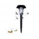 Outdoor Solar Anti-Mosquito Lamp Two Lawn Lights With Purple And White Light