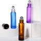 10Ml  Roll On Glass Roller Perfume Bottle With Stainless Steel Roller Ball