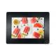 Low Fanless Capacitive Industrial Touch Panel PC IP65 Waterproof Anti Vandalism