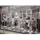 Whole Clothing Store Display Fixtures With Display Stands , Racks , Mannequins