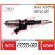 Common Rail Injector Diesel Fuel Injection Assembly 6156-11-3100 095000-0800 095000-0801 for Komatsu SA6D125E PC450-7