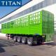 (Spot Promotion) China Stake Semi Trailer 4 Axle 60 Ton Fence Cargo Truck Trailer for Sale