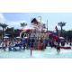 Amusement Park Equipment Spiral Fiberglass Water Slide for Summer Entertainment