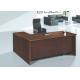 modern wooden MFC office manager table furniture in warehouse