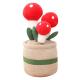 Short Plush Simulation Potted Flower Stuffed Toys ISO9001 For Home Decor