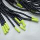 Shiny Silicone Ends Polyester Fibers 90cm Braided Silk Cord