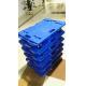 Blue Plastic Durable Handling Plate Dolly with four 4 inch casters  (RFHT100KG) High quality