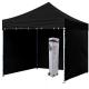 Wall Tent 3x3 Pop Up Marquee , Steel / Aluminum Structure 3x3 Gazebo Canopy