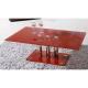 red glass tea table xyct-043