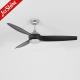 52 Ceiling Fan With Light And Remote Control Modern Indoor ABS Blade