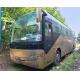 Young Tong Bus 51 Seats Golden Color Sealing Window EURO III 10.5 Meters Rear Engine Used Yutong Bus ZK6110