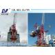 QTD4522 Luffing Jib Tower Crane Trolly 45m Luffing Boom Tower Crane 2.2ton Tip Load 160m Attaching Height