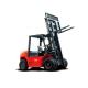 Low oil consumption forklift with improved performance equipment