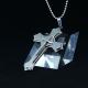 Fashion Top Trendy Stainless Steel Cross Necklace Pendant LPC417-1