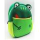 High quality material waterproof soft colth neoprene RB kids backpack children school bag,frog lunch tote bag