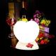 Plastic LED Peach Shaped Lamp Remote Control With Rechargeable Lithium Battery