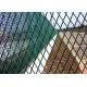 Powder Coated Expanded Metal Fence Panels , Diamond Shape Metal Mesh Anti Rust