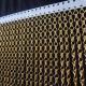 Custom Color Decorative Aluminum Double Hook Fly Screen Mesh Curtain For Space Divider