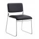 Simple Stackable Conference Room Chairs , Comfortable Desk Chair No Wheels