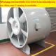 High efficiency mixed flow fan for HVAC ventilation with AMCA/CE/ATEX certificates