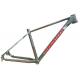 Full Suspension Aluminum Alloy Bike Frame Multi Color With Compatible Wheel