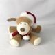 Child Friendly Christmas Plush Toys Plushy Brown Christmas Stuffed Animals