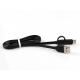 Popular items new design 2 in 1 micro&type c usb charger for smartphone