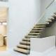 Interior Space Saving Spiral Staircase 180 Degree Narrow Compact Stairs For Loft