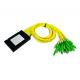 2 X 32 Single Mode Fiber Optic PLC Splitter Environmental For Fiber To Home