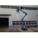 Customized Extension Deck Self Propelled Boom Lift CE Approved With Foot Switch