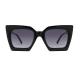 Full Rim Square Acetate Sunglasses Durable  , Cat Eye Oversized Shades Glasses