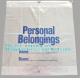 Biodegradable Drawstring Patient Belongings Bag,Manufacturer of Patient