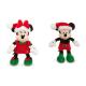 Red Disney Plush Toys Christmas Mickey Mouse Stuffed 45cm Customized