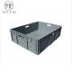800*600*230 Mm Euro Plastic Storage Boxes Tray For Industrial Storage