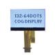 Transmissive DFSTN COG LCD Display 10.5V 132X64 FPC Nt7534