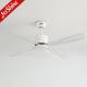 White Air Cooling Industrial Ceiling Fan 5 Speed Choice High Air Volume