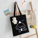 Eco Friendly Recyclable Cotton Shopping Totes For Girls