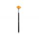 Soft Lash Fan High Quality Makeup Brushes Long Black Wood Handle